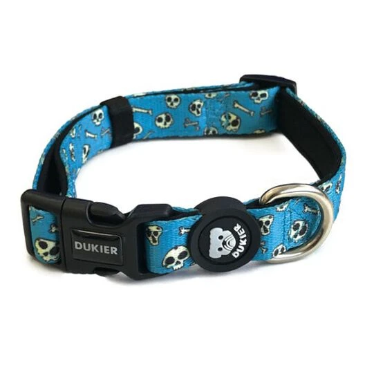 Dukier Collar Estampado Calaveras Para Perros 3 Dukier Collar Estampado Calaveras Para Perros