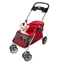 Flamingo Coche Transportín Plegable Para Mascotas