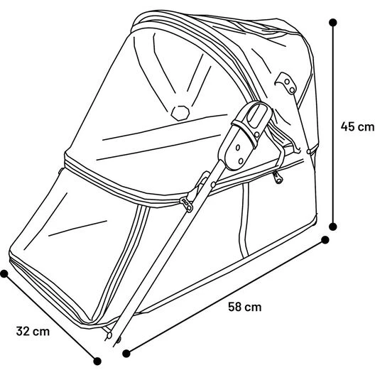 Flamingo Coche Transportín Plegable Para Mascotas 7 Flamingo Coche Transportín Plegable Para Mascotas - Imagen 5
