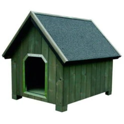 TK-Pet Alpine Caseta De Madera Gris Para Perros