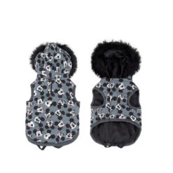 Disney Abrigo Gris Con Estampado De Mickey Para Perros