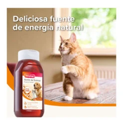 Beaphar Aceite De Salmón Para Perros Y Gatos -Perros Artículos Tienda beaphar aceite salmon para perros BEA11283 3