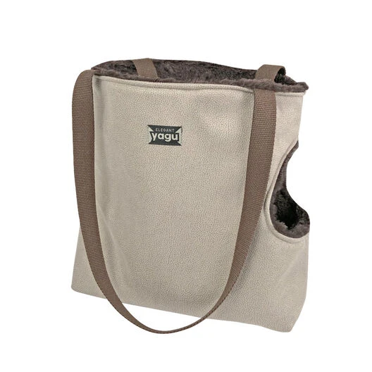 Yagu Colección Elegant Bolso Transportín Coffee Para Mascotas 3 Yagu Colección Elegant Bolso Transportín Coffee Para Mascotas