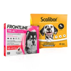 Scalibor Collar Antiparasitario + Frontline Tri-Act Pipetas Para Perros -Perros Artículos Tienda bundle antiparasitarios perros scalibor grande frontline40 60 MSD178993 3 B