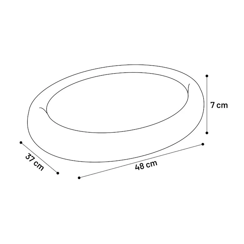 Flamingo Cuddly Plano Gris Cama Cuna Para Perros 5 Flamingo Cuddly Plano Gris Cama Cuna Para Perros - Imagen 3