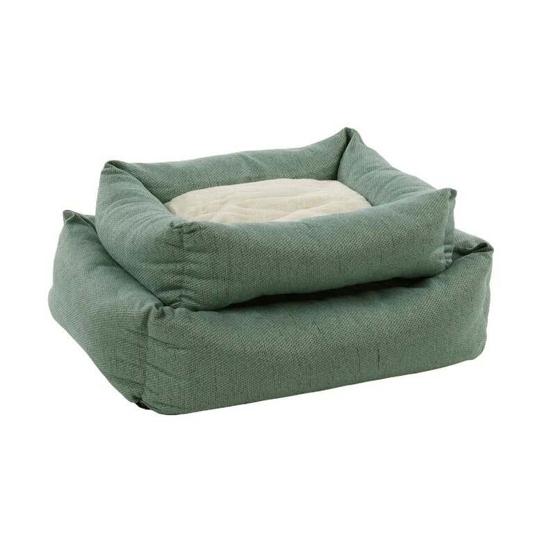 Flamingo Yara Rectángulo Verde Con Cremallera Cama Para Perros 8 Flamingo Yara Rectángulo Verde Con Cremallera Cama Para Perros - Imagen 6