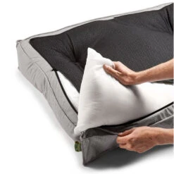 Hunter Lancaster Cama Gris Para Perros -Perros Artículos Tienda cama perros huter lancaster gris HUNH65048 3