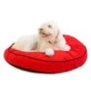 TK-Pet Simba Cama Roja Viscolástica Para Perros 1 TK-Pet Simba Cama Roja Viscolástica Para Perros -Perros Artículos Tienda cama perros tk pet redonda rojo viscoelastica TKP37527 M