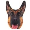 TK-Pet Cojín En Forma De Pastor Alemán Para Perros -Perros Artículos Tienda cojin tk pet face pastor aleman TKP44017 M
