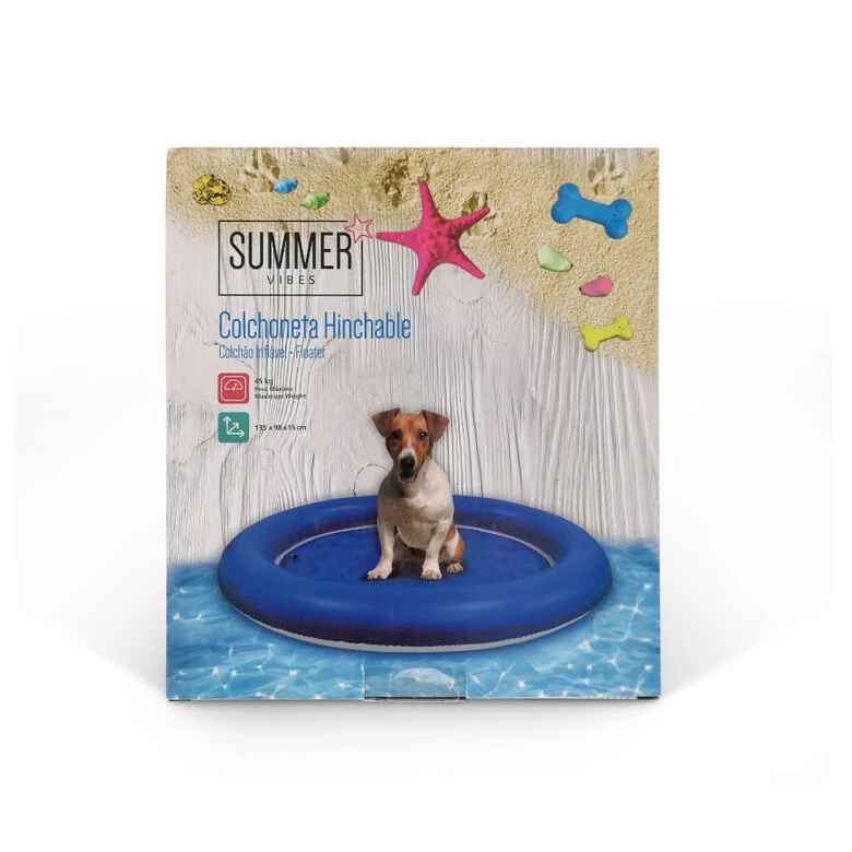 Summer Vibes Colchoneta Flotante Para Perros 3 Summer Vibes Colchoneta Flotante Para Perros