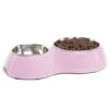 Flamingo Comedero Doble Rosa Para Mascotas 2 Flamingo Comedero Doble Rosa Para Mascotas -Perros Artículos Tienda comedero gatos flamingo doble rosa FLA38878 M
