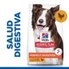 Hill's Hill’s Science Plan Perfect Digestion Adult Medium Pollo Pienso Para Perros -Perros Artículos Tienda comida para perros medium pollo Hills HIL605967 JN23201