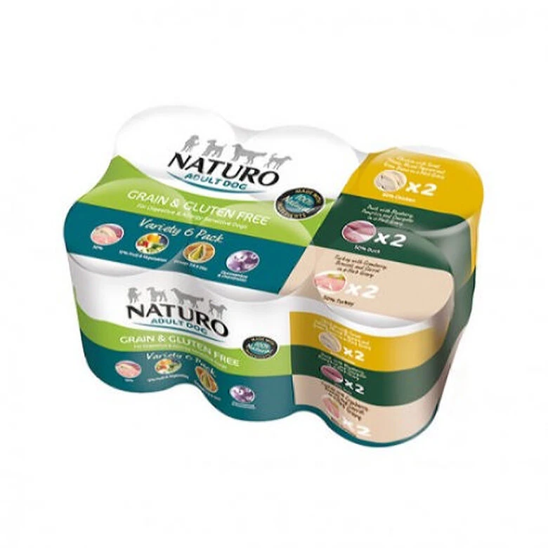 Naturo Grain Free Latas Para Perros - Multipack 3 Naturo Grain Free Latas Para Perros - Multipack