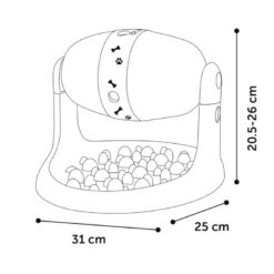 Flamingo Dispensador De Snacks Para Mascotas -Perros Artículos Tienda flamingo dispensador snacks perro gato FLA560314 8