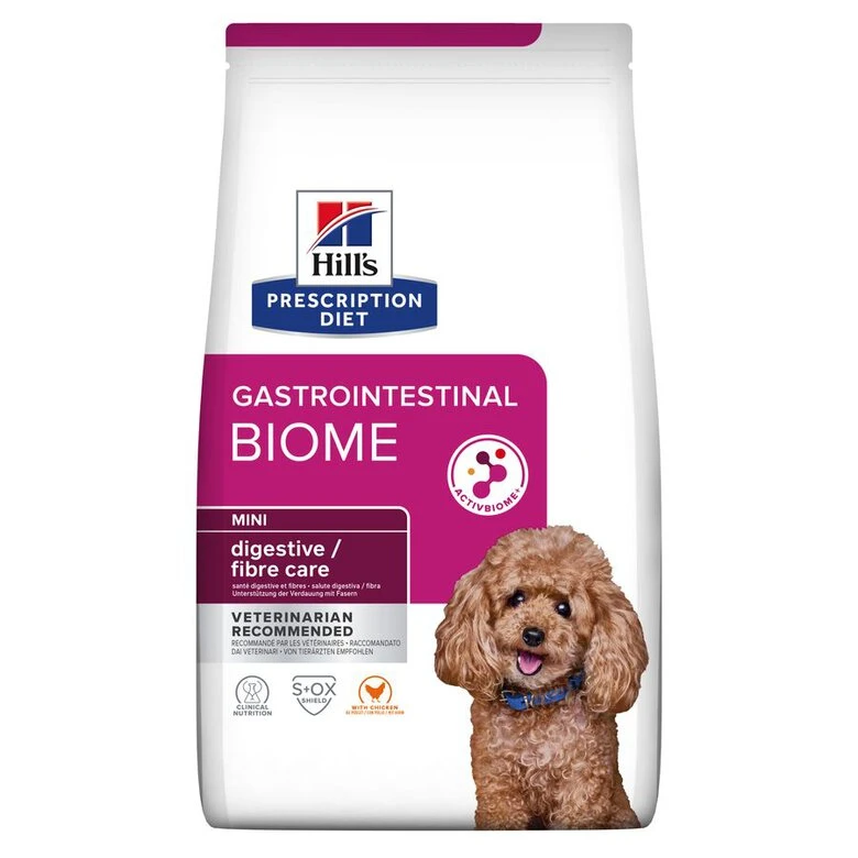 Hill's Prescription Diet Gastrointestinal Biome Mini Pienso Para Perros 4 Hill's Prescription Diet Gastrointestinal Biome Mini Pienso Para Perros - Imagen 2