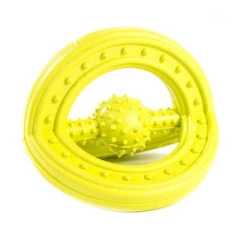 Wow Gum Nature Mordedor Amarillo Para Perros