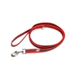 Julius K9 Correa De Adiestramiento Engomada Roja Para Perros