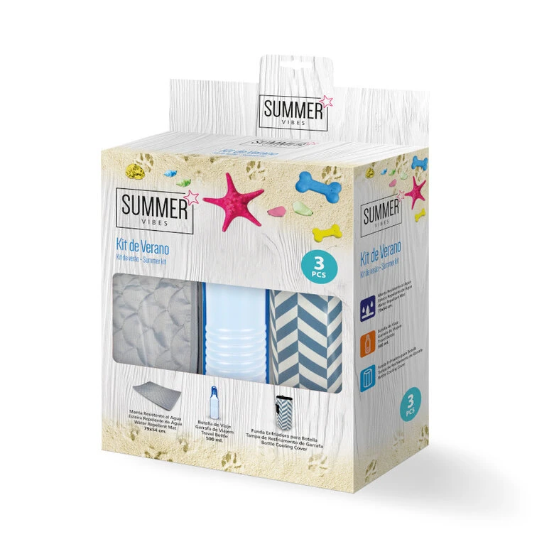 Summer Vibes Kit Refrescante De Viaje Para Perros 4 Summer Vibes Kit Refrescante De Viaje Para Perros - Imagen 2