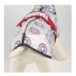 Disney Marvel Chubasquero Capitán América Para Perros -Perros Artículos Tienda marvel impermeable capi perros FFP2800000656 4