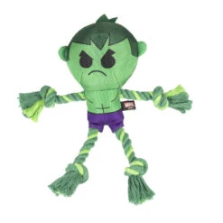 Disney Marvel Hulk De Peluche Con Cuerda Para Perros