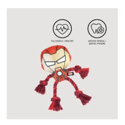 Disney Marvel Iron Man De Peluche Con Cuerda Para Perros 9 Disney Marvel Iron Man De Peluche Con Cuerda Para Perros -Perros Artículos Tienda marvel peluche mordedor cuerda iron man FFP2800000488 5
