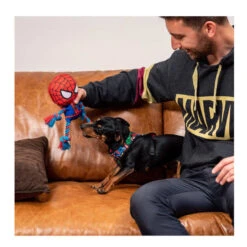 Marvel Spider Man Peluche Con Cuerda Para Perros -Perros Artículos Tienda marvel peluche mordedor cuerda spiderman FFP2800000491 5