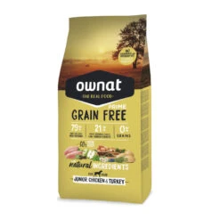 Ownat Junior Prime Grain Free Pollo Y Pavo Pienso Para Perros