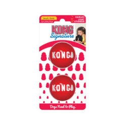 Kong Signature Ball 2-PK Pelotas Para Perros