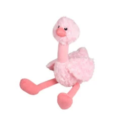 Flamingo Lorio Peluche Emú Rosa Para Perros