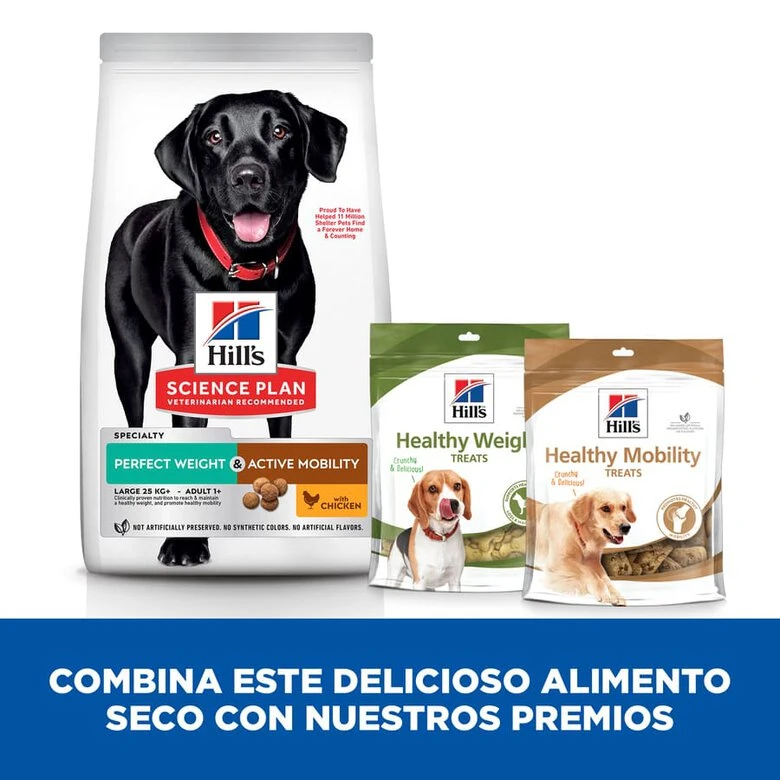 Hill's Science Plan Perfect Weight & Active Mobility Pollo Pienso Para Perros 8 Hill's Science Plan Perfect Weight & Active Mobility Pollo Pienso Para Perros - Imagen 6