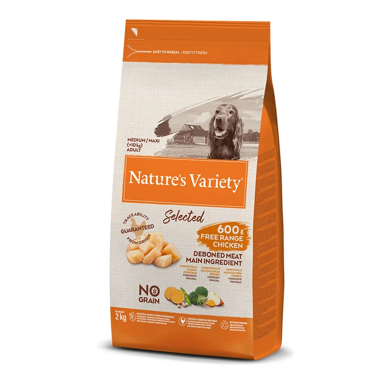 Nature's Variety Adult Medium Selected Pollo Pienso Para Perros 3 Nature's Variety Adult Medium Selected Pollo Pienso Para Perros