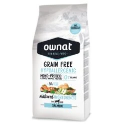 Ownat Grain Free Hypoallergenic Salmón Pienso Para Perros