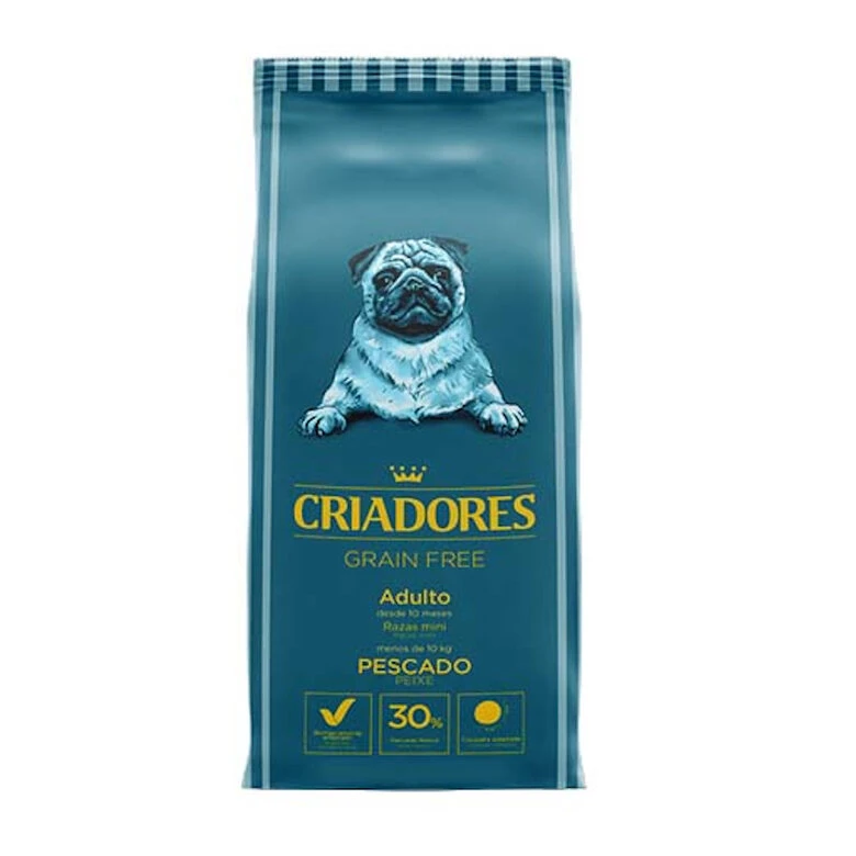 Criadores Adulto Grain Free Pescado Pienso Para Perros De Razas Mini