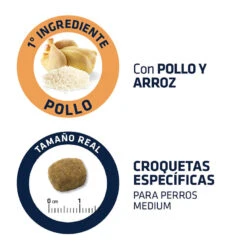 Affinity Advance Medium Light Pollo Y Arroz Pienso Para Perros -Perros Artículos Tienda pienso perros affinity advance adult medium light tamano croqueta ADV509319 M