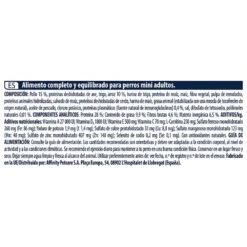 Affinity Advance Mini Light Pollo Y Arroz Pienso Para Perros -Perros Artículos Tienda pienso perros affinity advance adult mini light composicion ADV503319