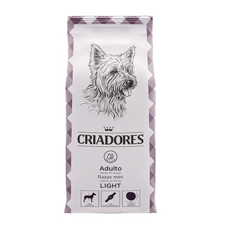 Criadores Adulto Light Pienso Para Perros De Raza Mini