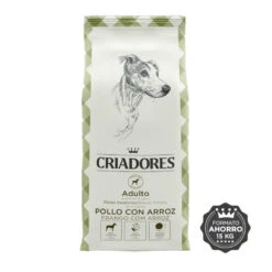 Criadores Adulto Pollo Y Arroz Pienso Para Perros De Raza Mediana