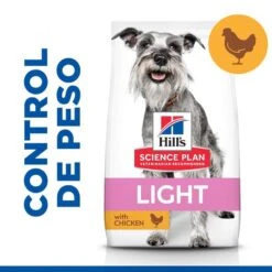 Hill's Science Plan Light Mature Adult Small & Mini Pollo Pienso Para Perros