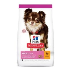 Hill's Science Plan Light Adult Small & Mini Pollo Pienso Para Perros -Perros Artículos Tienda pienso perros hills adult small mini HIL1699M