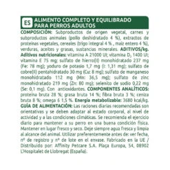 Affinity Libra High Energy Pollo Pienso Para Perros -Perros Artículos Tienda pienso perros libra alta energia 12kg pollo 06 LIB187510 M