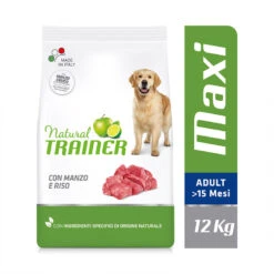 Natural Trainer Adult Maxi Buey Y Arroz Pienso Para Perros -Perros Artículos Tienda pienso perros natural trainer adult maxi ternera arroz TRA5313212 M203