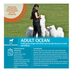 Wellness Core Adult Medium/Large Ocean Salmón Y Atún Pienso Para Perros -Perros Artículos Tienda pienso perros newpack wellness core medium ocean pescado WEL10750 M 3