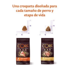 Wellness Core Adult Medium/Large Ocean Salmón Y Atún Pienso Para Perros -Perros Artículos Tienda pienso perros newpack wellness core medium ocean pescado WEL10750 M 4