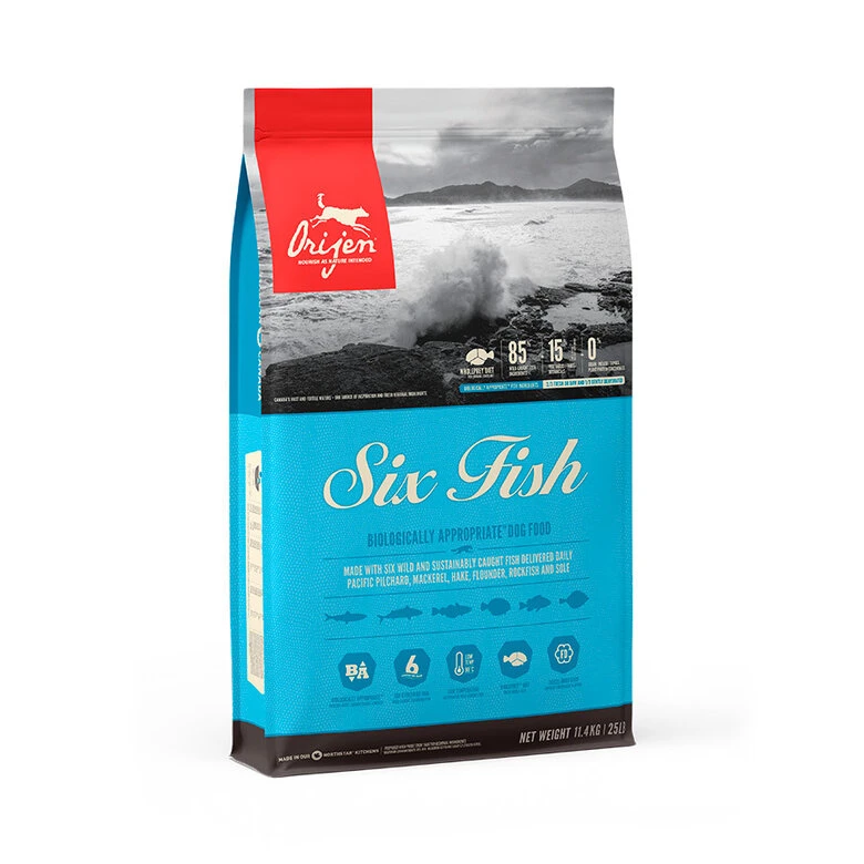 Orijen Six Fish Adult Pienso Para Perros 4 Orijen Six Fish Adult Pienso Para Perros - Imagen 2
