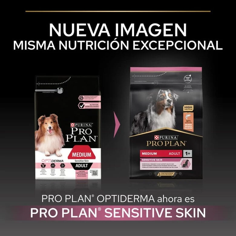 Purina Pro Plan Adult Medium Sensitive Skin Salmón Pienso Para Perros 4 Purina Pro Plan Adult Medium Sensitive Skin Salmón Pienso Para Perros - Imagen 2