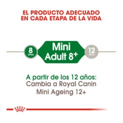 Royal Canin Mini +8 Adult Pienso Para Perros -Perros Artículos Tienda pienso perros royal canin adult mini 8 ROY150730 M205