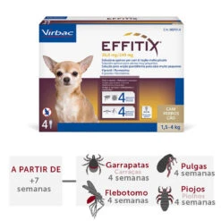 Virbac Effitix Antiparasitario En Pipetas Para Perros