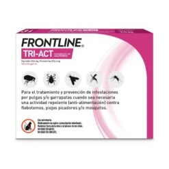 Pipetas Frontline Tri-Act Para Razas Mini 16 Pipetas Frontline Tri-Act Para Razas Mini -Perros Artículos Tienda salud perros frontline tri acti antiparasitario 20 40Kg MER558829 M206 1