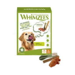 Whimzees Snacks Dentales Naturales Para Perros De Raza Grande