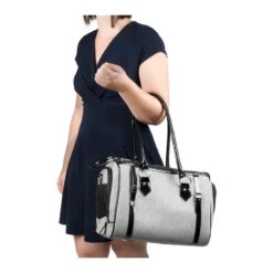 Flamingo Tatjana Bolsa Transportín Gris Para Perros -Perros Artículos Tienda transportin perros flamingo FLA518614 2